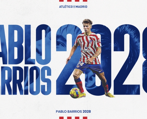 Pablo Barrios renueva hasta 2028