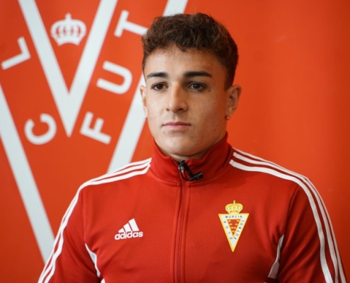 Jaime Escobar: "Es un orgullo para mí poder debutar con el primer equipo del Real Murcia"