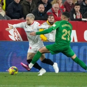 Papu Gómez, en un partido con el Sevilla FC