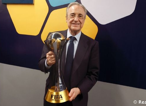 Florentino Pérez: "Ser el mejor de Europa y luego del mundo es una satisfacción"