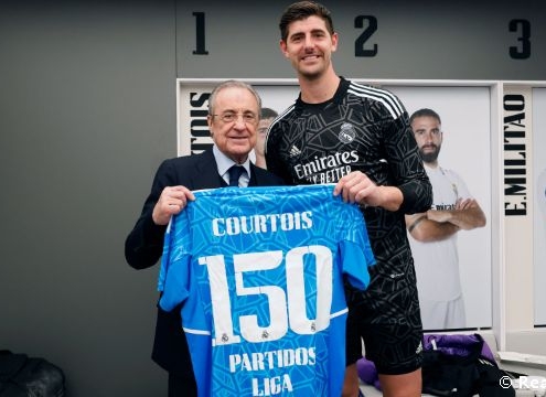 Courtois, 150 partidos de Liga con el Madrid: "Tuvimos tres partidos claros"