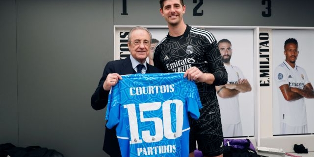 Courtois, 150 partidos de Liga con el Madrid: "Tuvimos tres partidos claros"