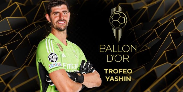 Courtois, candidato al Trofeo Yashin al mejor portero de la temporada 2022/23