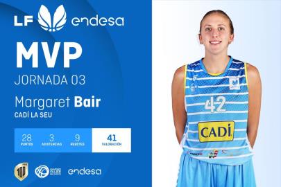 D.3: Maggie Bair, la sorprendente MVP recién llegada a los Pirineos