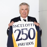 Ancelotti: 250 partidos con el Real Madrid