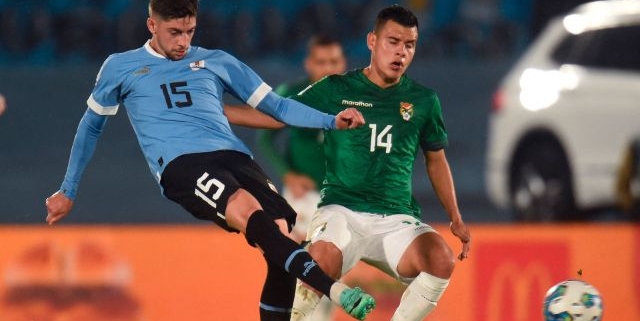 3-0: Valverde ayuda a Uruguay a ganar a Bolivia