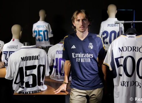 Modrić: “Llegar a los 500 partidos con el Real Madrid es impresionante”