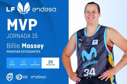 D.15: Billie Massey, la MVP de los “locos” belgas