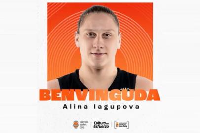 La delantera ucraniana Alina Iagupova, incorporación estrella del Valencia Basket