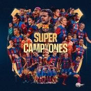 El FC Barcelona gana la cuarta Supercopa femenina