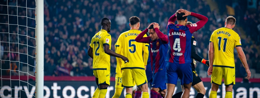 FC Barcelona 3-5 Villarreal: Derrota dolorosa