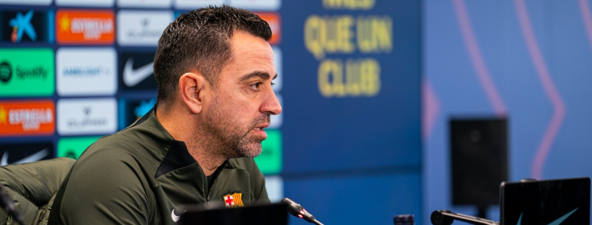 Xavi: 'Es un momento difícil pero necesitamos que el Barça se una'