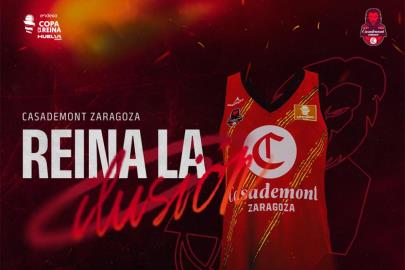 Casademont Zaragoza presenta su camiseta para la disputa de la Copa de la Reina 2024