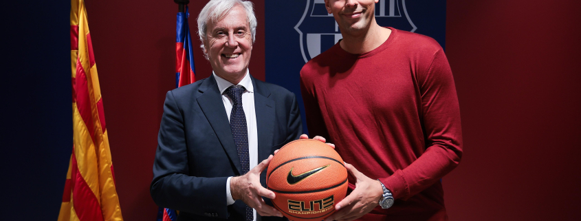 Jordi Trias mira el reloj del Barça Baloncesto label.aria.clock Hace 4 min