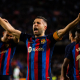 Label.Aria.Barcelonabadge Jordi Alba para retirar el jugador con la novena mayoría de las apariciones para el Barça para colgar botas al final de la temporada.