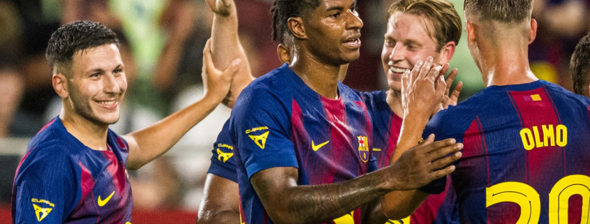 label.aria.barcelonabadge
                    

                        


                                
                                



                        
                        

                    
            



        

          
                
                        Blaugranes called up for internationals
                        Rashford, Kounde, De Jong, Bernal, Bardghji, Lewandowswki, Cubarsí, Olmo, Pedri, Ferran and Lamine Yamal named in squads for the upcoming international fixtures
                
                
                        First Team

                        
                            
                            label.aria.clock






            6 hrs  ago