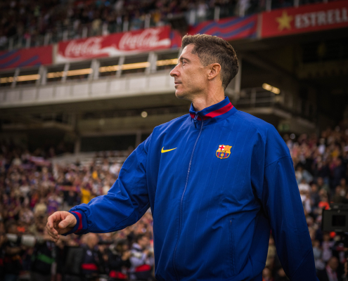 label.aria.barcelonabadge Gracias a asistencia--white Lewandowski noticias sobre lesiones El delantero del FC Barcelona ha sufrido una lesión en el bíceps femoral Primer Equipo label.aria.clock Hace 1 hora