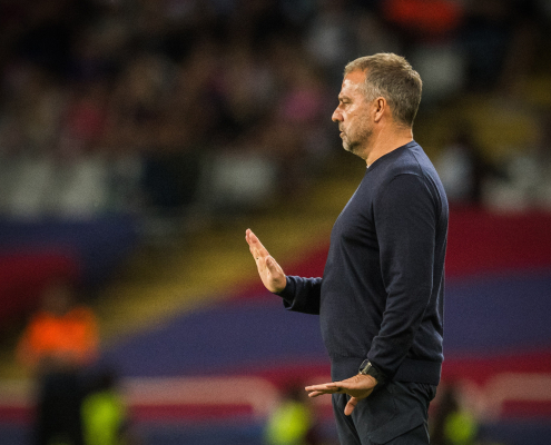 label.aria.barcelonabadge 'Merecimos la victoria' El técnico alemán explica que la victoria va más allá de los tres puntos por la confianza adquirida de cara al Clásico del domingo Primer Equipo label.aria.clock Hace 45 min