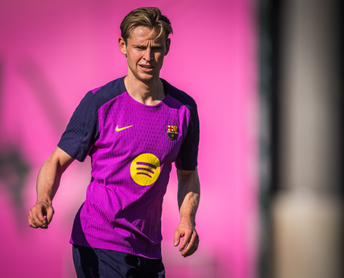 label.aria.barcelonabadge Se acerca el Clásico Los blaugranas se entrenan en la Ciutat Esportiva para seguir preparando el partido del domingo contra el Real Madrid Primer Equipo label.aria.clock Hace 53 mins