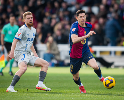 label.aria.barcelonabadge Cinco cosas sobre el Barça-Alavés En la jornada 14 de LaLiga, los catalanes se enfrentan a los vitorianos en el Spotify Camp Nou en un partido que arroja algunas curiosidades Primer equipo label.aria.clock Hace 12 minutos