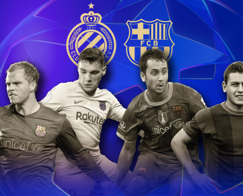 label.aria.barcelonabadge Cuatro jugadores vinculados al Barça y al Club Brugge Sólo cuatro jugadores han jugado en el primer equipo del Barça y del Club Brugge, y un quinto estuvo en el Club Brugge y ahora está en el primer equipo del Barça Atlètic label.aria.clock Hace 26 min
