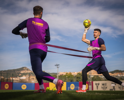 label.aria.barcelonabadge Entrenamiento post-Celta Tras la victoria en Balaídos, los jugadores que no están con la selección realizaron este lunes una sesión de calentamiento en el primer equipo de la Ciutat Esportiva label.aria.clock Hace 1 hora