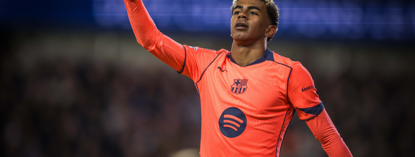 label.aria.barcelonabadge Lamine Yamal, un genio en Brujas El número 10 demuestra su talento en el estadio Jan Breydel, pero muestra ambición tras el empate ante el Club Brujas a pesar de su gran actuación Primer equipo label.aria.clock hace 1 hora