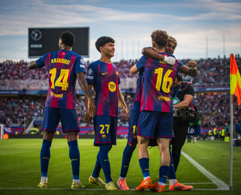 label.aria.barcelonabadge Los partidos de noviembre para volver a la normalidad El FC Barcelona tiene seis partidos este mes, cuatro de La Liga y dos del primer equipo de la Liga de Campeones label.aria.clock Hace 1 hora