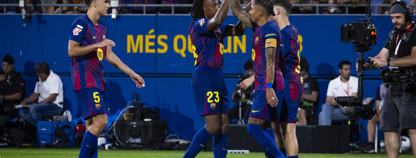 label.aria.barcelonabadge Más blaugranes con opciones al Mundial Varios blaugranas ya tienen potencial para jugar el torneo que acogerá la primera selección de Canadá, Estados Unidos y México label.aria.clock Hace 2 horas