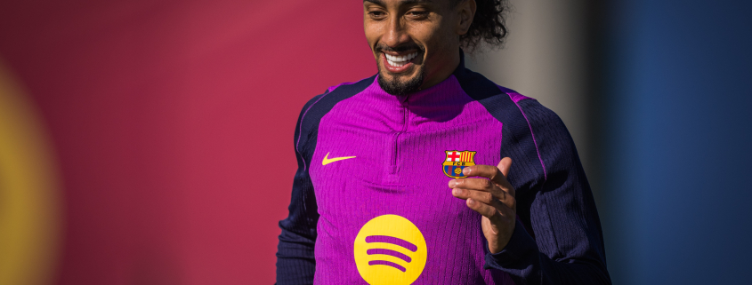 label.aria.barcelonabadge Primer entrenamiento de la semana Comienza la actividad en la Ciutat Esportiva con Raphinha entrenando con el grupo pero los jugadores internacionales aún están ausentes Primer Equipo label.aria.clock Hace 2 horas