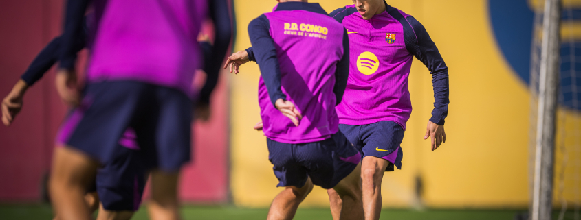 label.aria.barcelonabadge Sesión de recuperación post-partido Los blaugranes se ejercitan en la Ciutat Esportiva apenas unas horas después de regresar del primer equipo de Bélgica label.aria.clock Hace 36 Mins