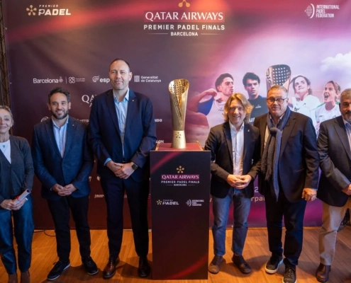 Las Finales de Qatar Airways Premier Padel presentadas en Barcelona: se jugarán del 11 al 14 de diciembre. “Será un evento de talla mundial, una experiencia extraordinaria para los aficionados”
