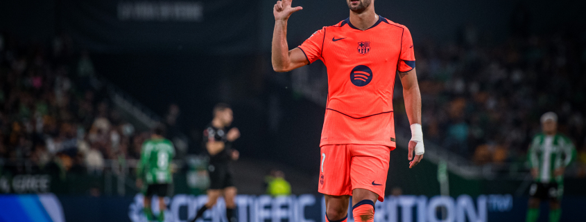 label.aria.barcelonabadge Betis - Barça 3-5: Tres puntos majestuosos Una remontada más, con un hat-trick de Ferran Torres, el primer gol de Roony y un penalti de Lamine Yamal Primer equipo label.aria.clock hace 3 horas