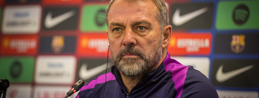 label.aria.barcelonabadge 'Cuando jugamos en equipo todo funciona' El técnico del FC Barcelona reflexiona sobre el partido contra el primer equipo del Real Betis label.aria.clock Hace 1 hora