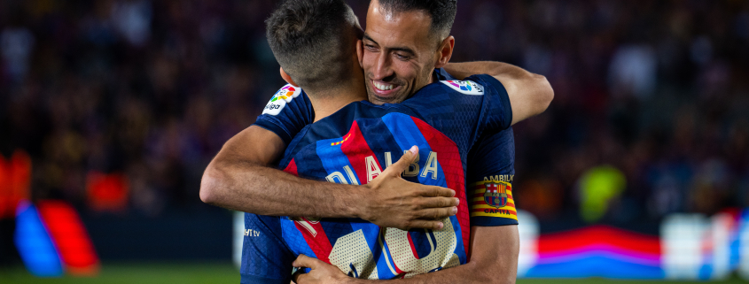 label.aria.barcelonabadge Final de ensueño El lateral y el centrocampista disputan el último partido como profesionales Primer Equipo label.aria.clock Hace 1 hora