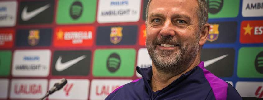 label.aria.barcelonabadge Flick: 'La atención se centra en nosotros mismos' El técnico del FC Barcelona se niega a comentar lo que pasa en el Real Madrid e insiste en que aún queda mucho fútbol por jugar en el primer equipo de La Liga label.aria.clock hace 1 hora