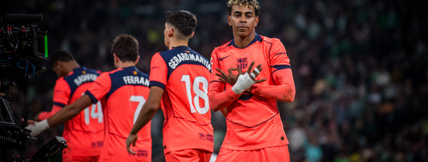 label.aria.barcelonabadge Iguala la tercera mejor racha goleadora de la historia de La Liga Después del partido contra el Betis, el equipo de Hansi Flick ya suma 36 partidos seguidos marcando en el primer equipo liguero label.aria.clock Hace 19 minutos