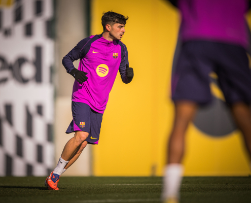 label.aria.barcelonabadge La última sesión antes de Osasuna El viernes trajo un último entrenamiento antes del partido del sábado en casa con el primer equipo de La Liga label.aria.clock hace 5 horas