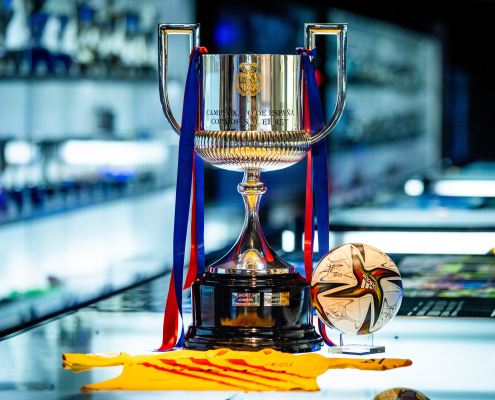 label.aria.barcelonabadge Todo listo para el sorteo de la Copa del Rey del martes 9 de diciembre: el Barça entra en la competición defendiendo el título conseguido la pasada temporada Primer equipo label.aria.clock Hace 59 minutos