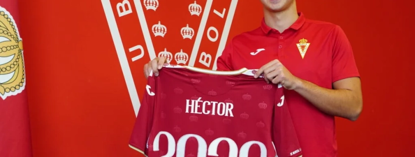 Héctor Pérez, tras renovar hasta 2029: “Estoy muy agradecido y con ganas de seguir creciendo”