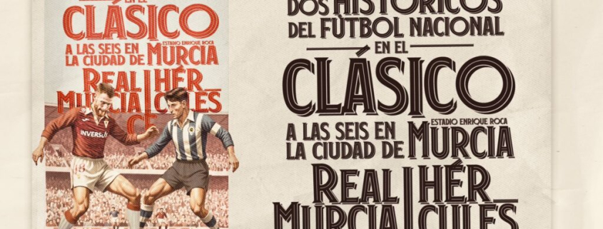 CARTEL DE PARTIDO | DOS HISTÓRICOS DEL FÚTBOL NACIONAL SE ENFRENTAN EN EL CLÁSICO