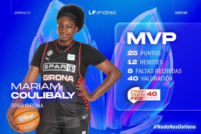 D.15: Mariam Coulibaly gana su segundo MVP de la temporada