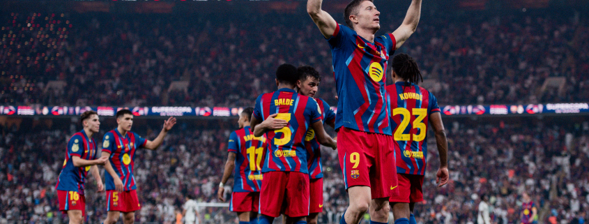 label.aria.barcelonabadge 10 victorias seguidas, 10 años después Con la victoria sobre el Real Madrid en la Supercopa, el Barça ya suma 10 victorias seguidas, igualando la racha de Luis Enrique en el primer equipo de 2016 label.aria.clock 12 ene 26