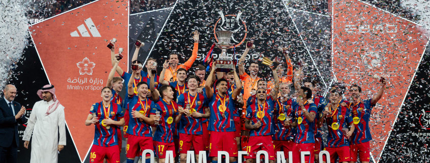 label.aria.barcelonabadge Barça 3-2 Real Madrid: ¡Superhombres! Dos goles de Raphinha y una victoria de Lewandowski otorgan la 16ª Supercopa de España en una noche memorable en Jeddah Primer equipo label.aria.clock hace 5 horas