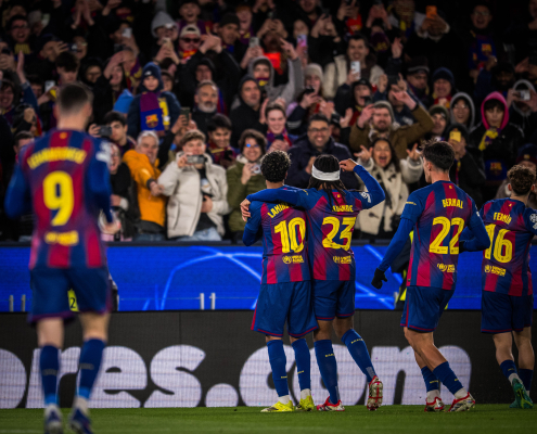 label.aria.barcelonabadge Barça - Copenhague 4-1: ¡Misión cumplida! Los daneses marcan primero, pero el Barça encuentra la magia en la segunda parte y se clasifica directamente para los octavos de final del primer equipo de la Liga de Campeones label.aria.clock hace 3 horas
