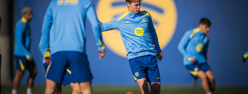 label.aria.barcelonabadge Centrados en el Barça-Oviedo Los blaugranas se ejercitan mientras preparan el primer partido en casa del 2026 Primer equipo label.aria.clock hace 1 hora
