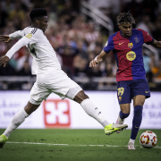 label.aria.barcelonabadge Cinco estadísticas interesantes antes de la final Un vistazo a algunos datos y estadísticas con la gran final de la Supercopa cerca Primer equipo label.aria.clock Hace 55 minutos