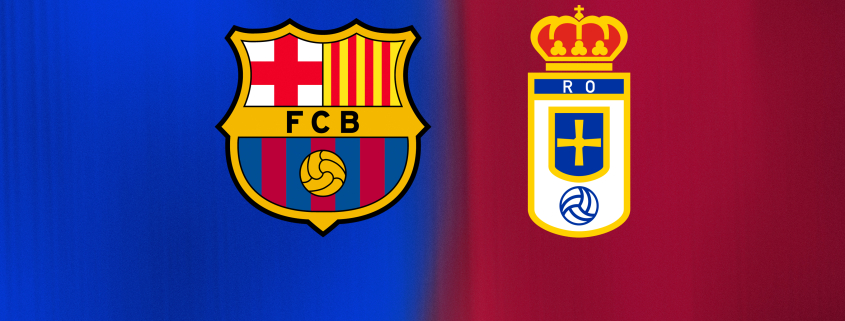 label.aria.barcelonabadge Cuándo y dónde ver el Barça-Oviedo Horarios internacionales y guía de visionado del próximo partido de LaLiga en el Spotify Primer Equipo del Camp Nou label.aria.clock Hace 35 Mins