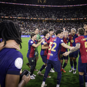 label.aria.barcelonabadge Cuarto consecutivo El Barça ha ganado dos de los últimos tres enfrentamientos entre equipos del primer equipo europeo label.aria.clock Hace 2 horas