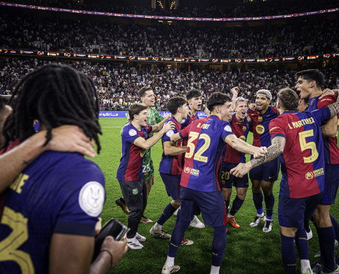label.aria.barcelonabadge Cuarto consecutivo El Barça ha ganado dos de los últimos tres enfrentamientos entre equipos del primer equipo europeo label.aria.clock Hace 2 horas
